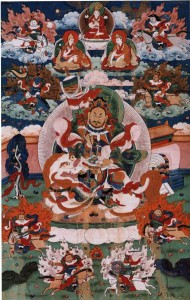 Vaishravana, one of the three main protectors of Geluk tradition