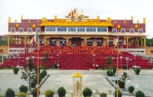 Gaden Jangtse Monastery, South India