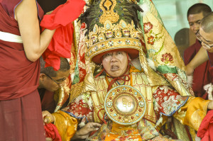 33rd Kalackakra by His Holiness the 14. Dalai Lama, Ladakh, J&K, India, July 2014.